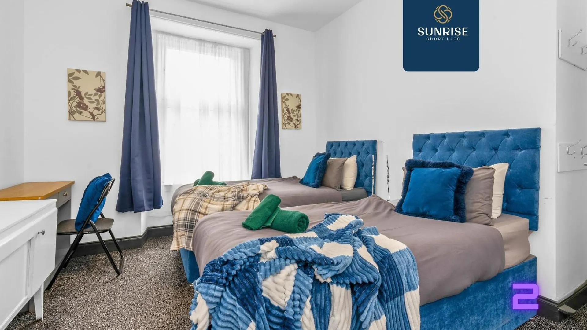 The Dens, 3 Rooms, 4 Beds, 2 Bathrooms, Fully Equipped, Wifi, Free Street Parking, 3Rd Floor Apartment Dundee